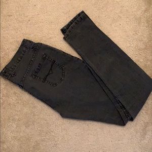 Charcoal Skinny Denim Jeans